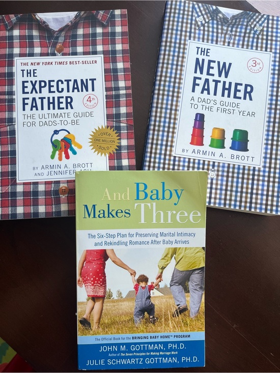 None Other - First Time Dad ‘The Expectant Father’ Three Book Bundle